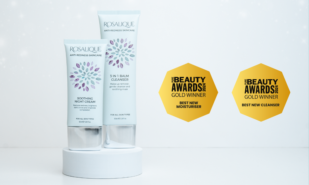 Rosalique gewinnt Doppel-Gold bei den Pure Beauty Awards 2024!