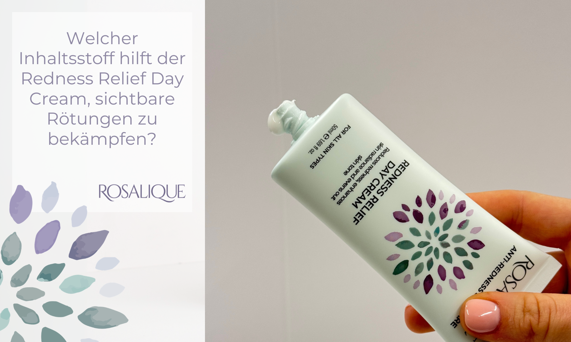Welcher Inhaltsstoff hilft der Redness Relief Day Cream, sichtbare Rötungen zu bekämpfen?